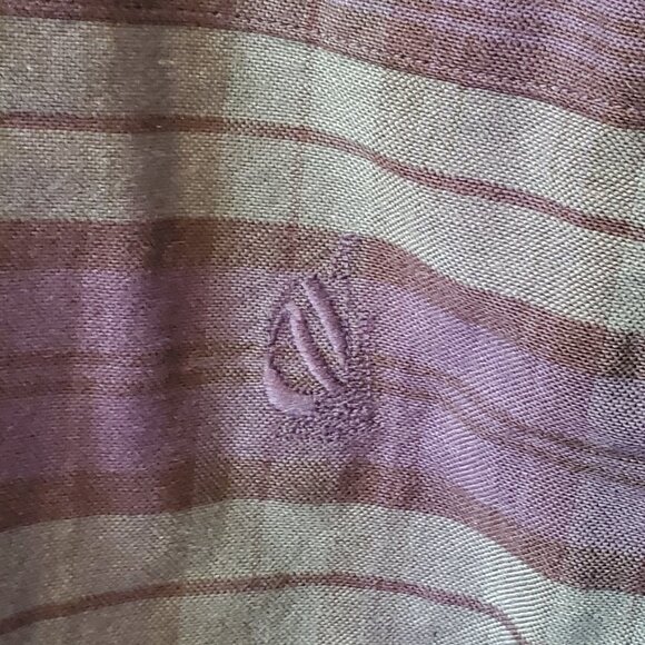 BNWT Nautica Men's 100% cotton Plaid Dress Shirt- Sz Large - Picture 4 of 7